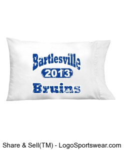 Bartlesville Bruins 2013 Pillow Case Design Zoom