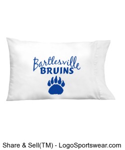 Bruins Paw Pillow Design Zoom